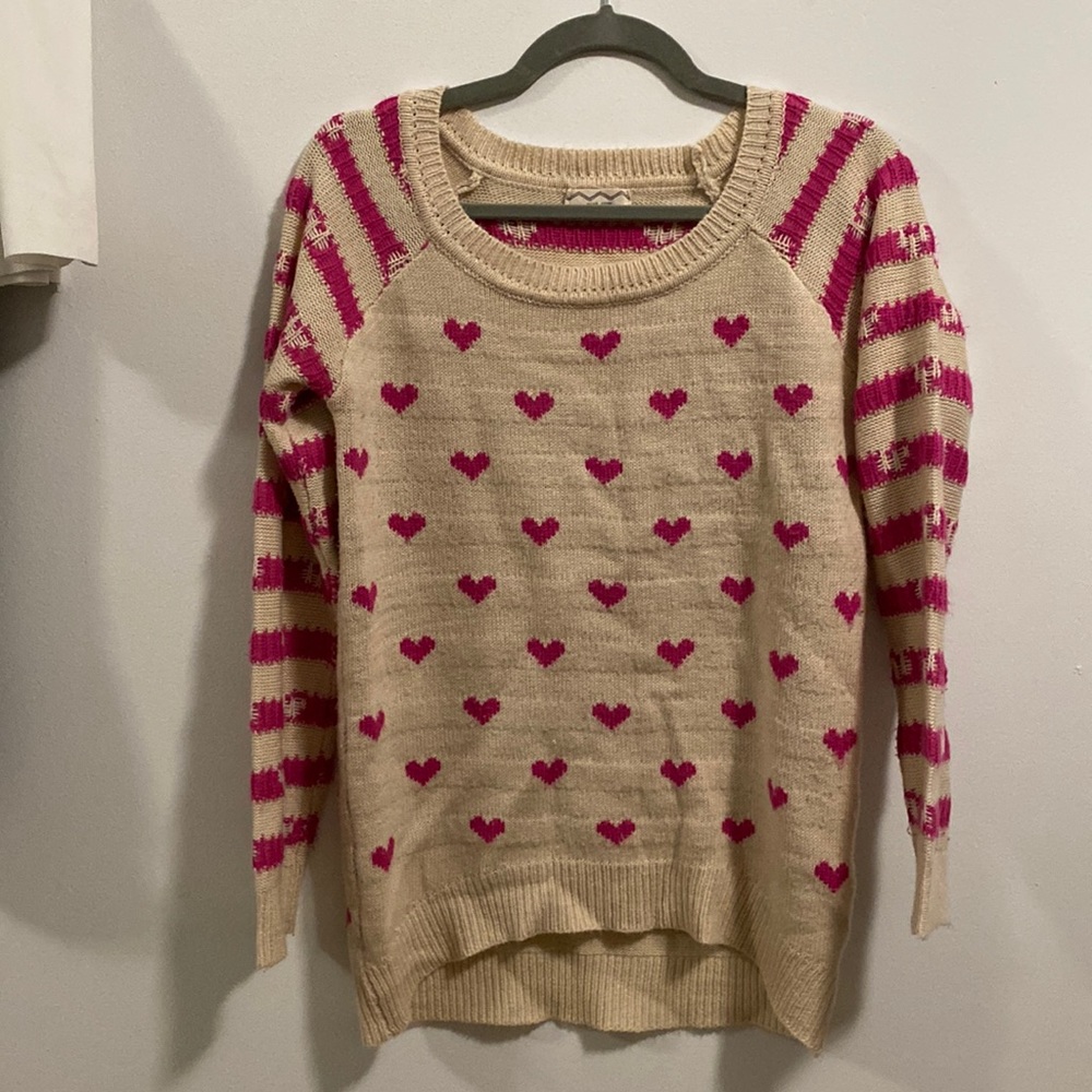 Heart sweater